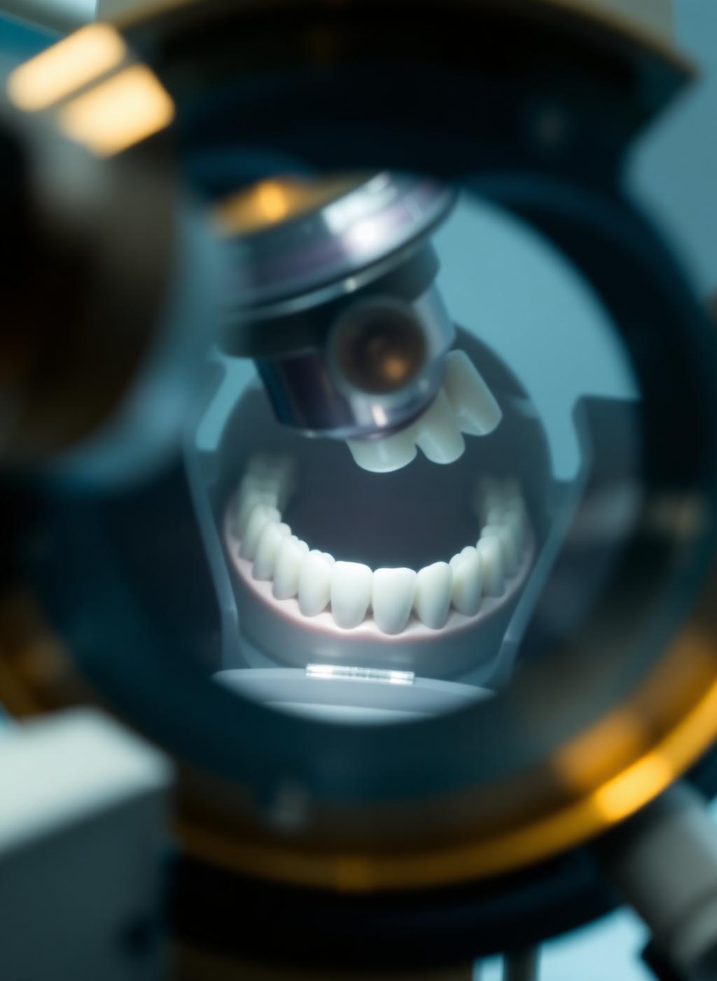 Microscope view