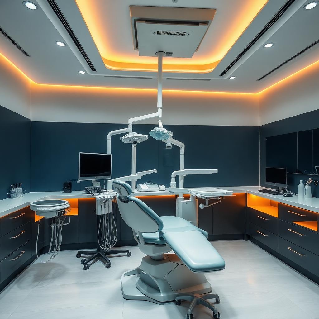 Dental lab room